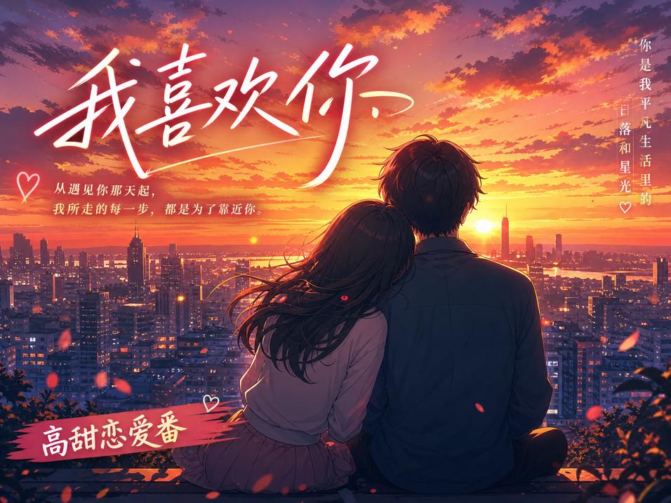 寸止挑战动漫-城市夜语高甜恋爱动漫